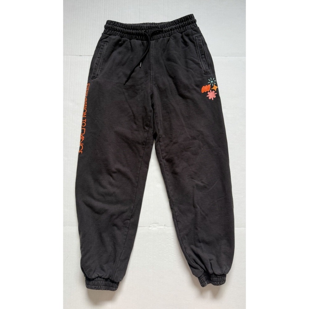 BTS Permission to Dance PTD Merch 2022 — Black Sweatpants — Size M